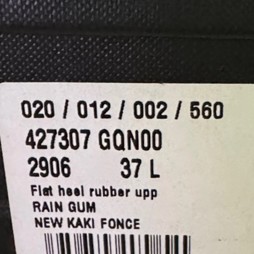 SAINT LAURENT Olive Rubber Crystal Rain Boots EUR 37 US 7